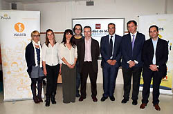 Photo for the article -SPAIN  THE VICE-COUNCILOR FOR IMMIGRATION VISITS THE BARRIO ABIERTO PROJECT