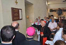 Photo for the article -AZERBAIJAN  VISIT OF CARDINAL FILONI TO THE SALESIAN COMMUNITY