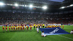 Fotos do artigo -UCRNIA  EURO 2012: ENTRAM EM CAMPO AS CRIANAS DA CASA LAR