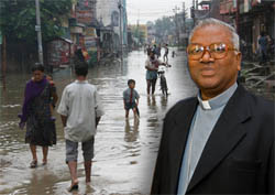 Photo for the article -INDIA  BISHOP AIND: AN APPEAL FOR FLOOD VICTIMS