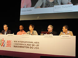Photo for the article -UNITED STATES  INTERNATIONAL AIDS CONFERENCE 2012