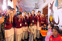 Photo for the article -INDIA  CHRISTMAS CELEBRATIONS BY FMA PUPILS IN THE INDIAN CAPITAL