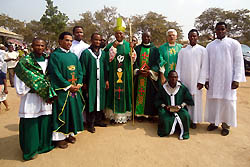 Photo for the article -NIGERIA  CARDINAL ONAIYEKAN VISITED THE SALESIAN PARISH IN ABUJA