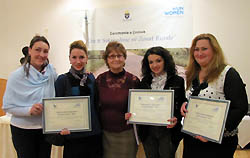 Photo for the article -ALBANIA  WOMEN FROM KELMEND AWARDED AS BEST BUSINESS WOMEN OF THE YEAR