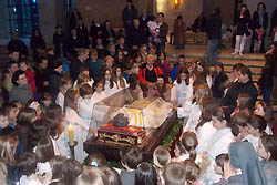 Photo for the article -CROATIA  DON BOSCO’S CASKET BEGINS ITS VISIT