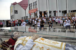 Photo for the article -POLAND  THE RELIC OF DON BOSCO IN THE WARSAW PROVINCE