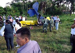 Photo for the article -ECUADOR  SALESIAN COLLABORATORS DIE IN AIR ACCIDENT