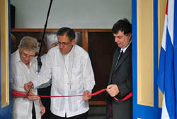 Photo for the article -CUBA  INAUGURATION OF A MUSEUM DEDICATED TO FR JOS VANDOR