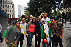 Photo for the article -BRAZIL  WALKING THE STREETS OF THE WYD