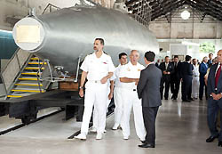 Photo for the article -SPAIN  SALESIAN STUDENTS PARTICIPATING IN THE RESTORATION OF A SUBMARINE