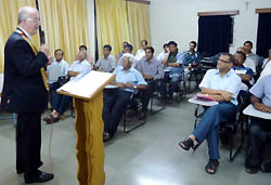 Photo for the article -INDIA  FR. ADRIANO BREGOLIN IN PANJIM SPEAKS ABOUT CHALLENGES OF RELIGIOUS LIFE
